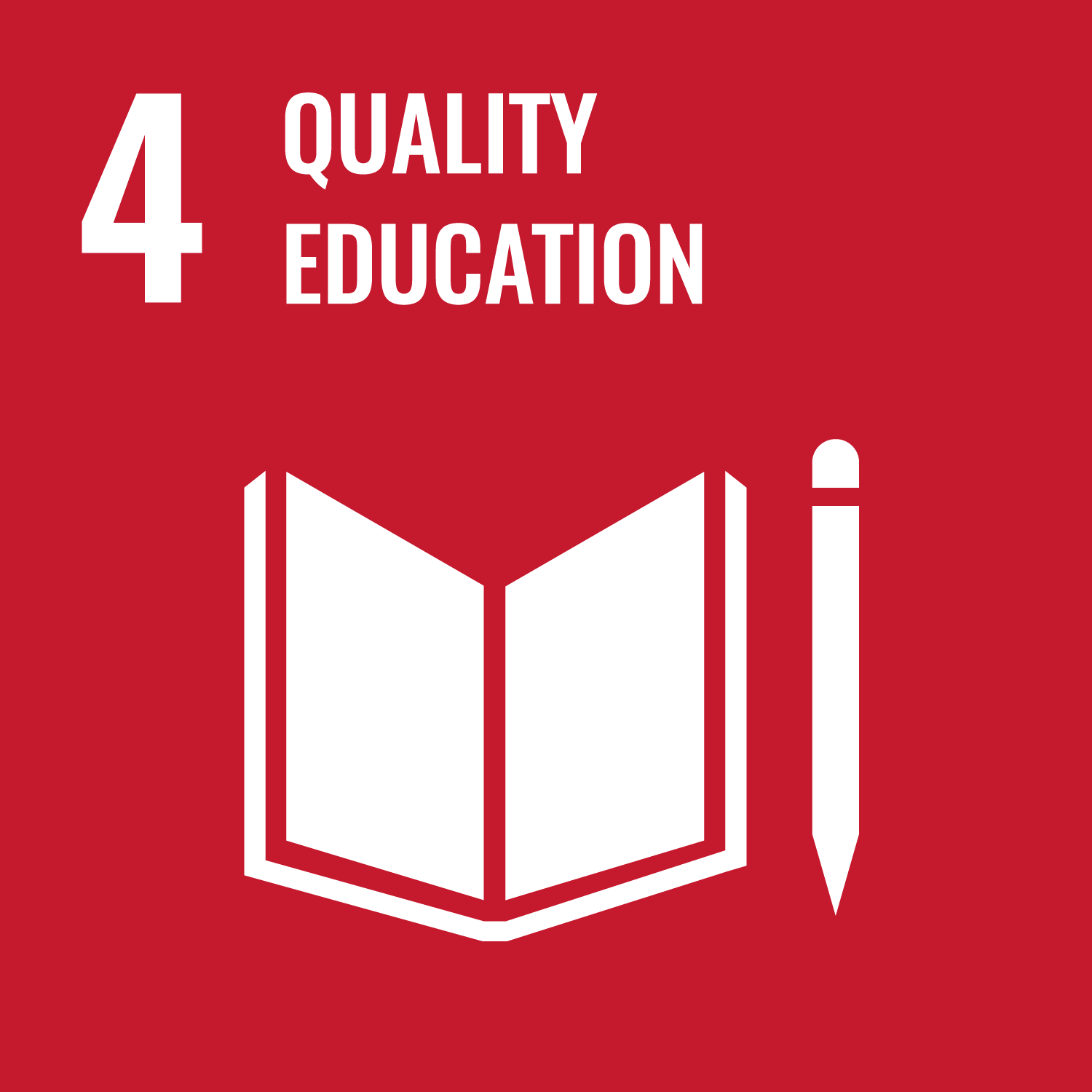 SDG 4 Quality Education Graphic